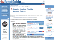 Desktop Screenshot of naples.eventguide.com