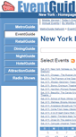 Mobile Screenshot of new.york.eventguide.com