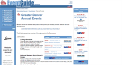 Desktop Screenshot of denver.eventguide.com
