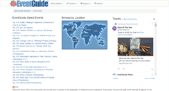 Desktop Screenshot of eventguide.com