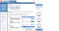 Desktop Screenshot of madrid.eventguide.com