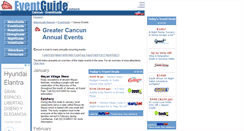 Desktop Screenshot of cancun.eventguide.com