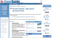 Desktop Screenshot of hawaii.eventguide.com