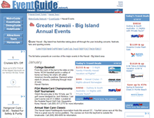 Tablet Screenshot of hawaii.eventguide.com