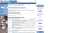 Desktop Screenshot of philadelphia.eventguide.com