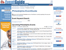 Tablet Screenshot of philadelphia.eventguide.com