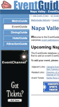 Mobile Screenshot of napa.valley.eventguide.com