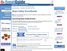 Tablet Screenshot of napa.valley.eventguide.com