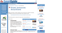 Desktop Screenshot of jacksonville.eventguide.com
