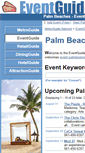 Mobile Screenshot of palm.beaches.eventguide.com
