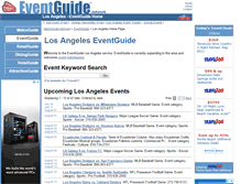 Tablet Screenshot of los.angeles.eventguide.com